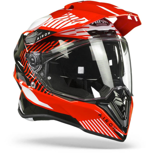 Airoh Commander Adventure Helmet - 'Boost Red' (Gloss) - LARGE - Image 13
