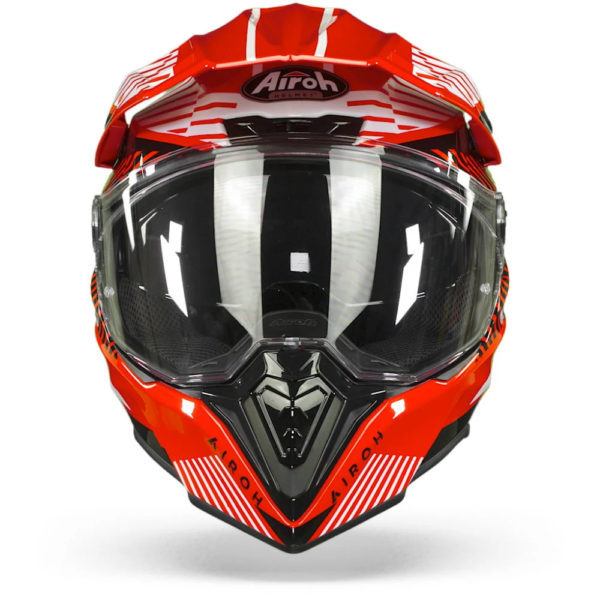Airoh Commander Adventure Helmet - 'Boost Red' (Gloss) - LARGE - Image 8