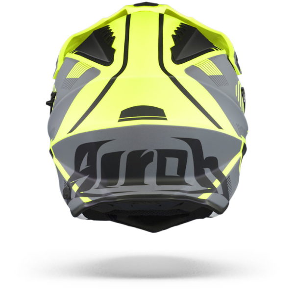 Airoh Commander Adventure Helmet - 'Boost' Neon Yellow Matt - LARGE - Image 4