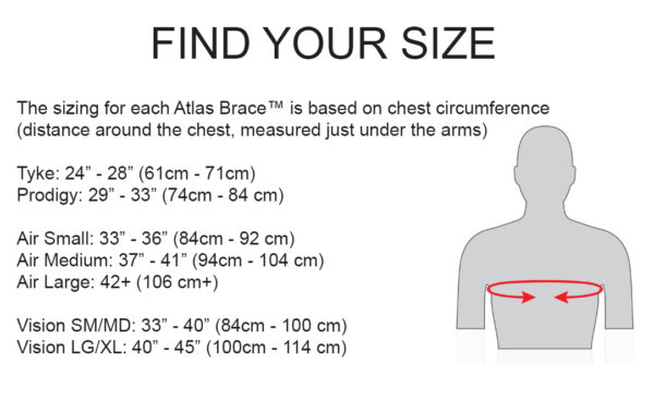 Atlas Air Lite Adult Neck Brace Dark Grey Small - Image 7