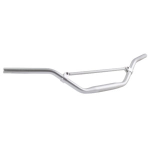 Bike It Matt Silver Trail Off-Road Braced Fatbar