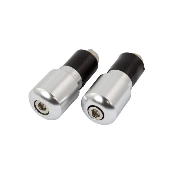 Bike It Chrome 18mm Slim Bar End Weights
