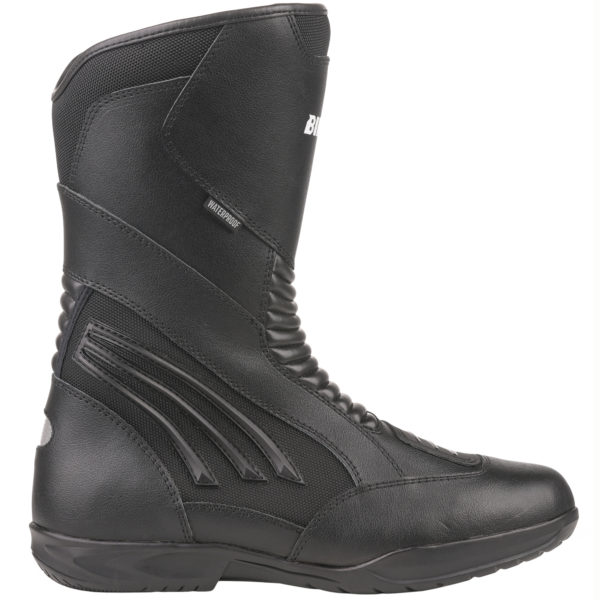 Bike It 'Burhou' All-Seasons Waterproof Black Sports Touring Motorcycle Boot (UK 6 / EUR 40) - Image 8