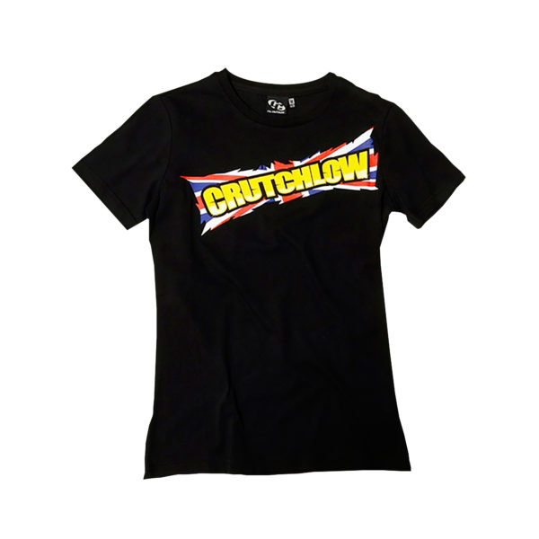 Ladies T-Shirt Crutchlow 35 Black Medium - Image 3