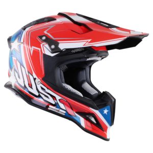 Just 1 J12 Carbon MX Helmet Aster America S