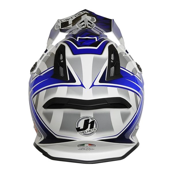 Just 1 J12 Carbon MX Helmet Mister X Blue M - Image 2