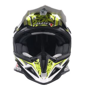 Just 1 J12 Carbon MX Helmet Mister X Yellow (Small)