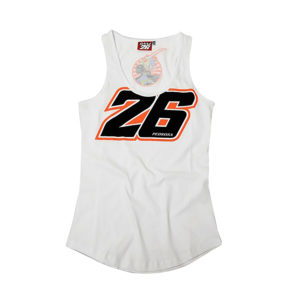 Ladies Vest Pedrosa 26 White L