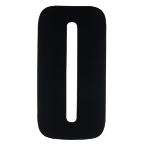 Bike It 8 Inch Race Numbers Black – #0