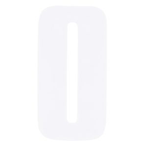 Bike It 8 Inch Race Numbers White – #0