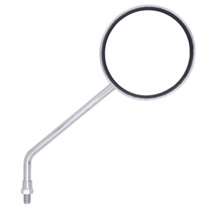 Universal Mirror Set Chrome Round 10mm (Standard Thread) Pair (MRU044)