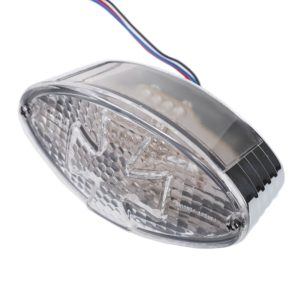 Led Rear Light Maltese Cross 3D Lens 12V E-Marked #480363EQ EMK