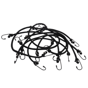 Pack Of 10 Steel Hook Elastics – 24″ Long