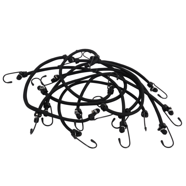 Pack Of 10 Steel Hook Elastics - 24" Long - Image 2