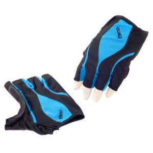 Eigo Aero Back Cycling Mitts Blue – S
