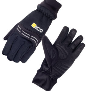Eigo Windster Foam Cycling Gloves Black – L