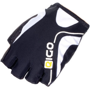 Eigo Track Cycling Mitts Black / White – S