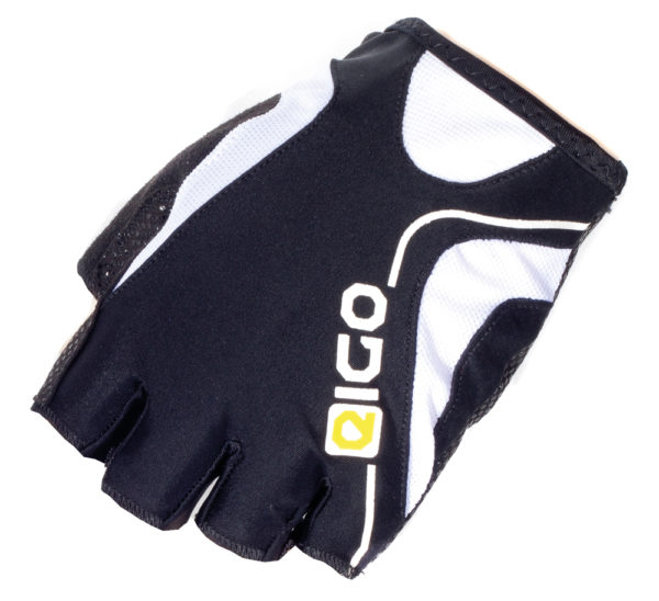Eigo Track Cycling Mitts Black / White - S