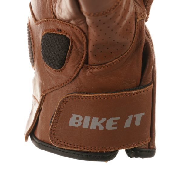 Bike It Ultimate Cruiser Gloves 'UCG' (Brown) - Large - Image 5