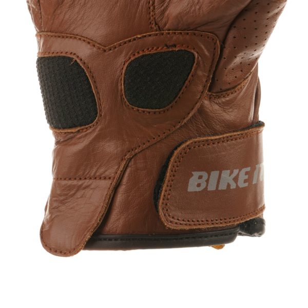 Bike It Ultimate Cruiser Gloves 'UCG' (Brown) - Large - Image 6