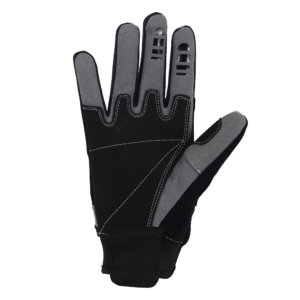 Bike It ‘Vapor-S’ Summer Motorcycle Glove (Black/Grey) – Large