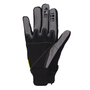 Bike It ‘Vapor-S’ Summer Motorcycle Glove (Black/Yellow) – Large