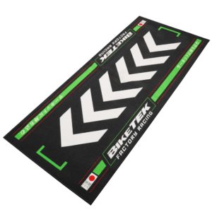 Biketek ‘Series 7’ Garage Mat – ‘Rising Sun – Green’ (190x80cm)