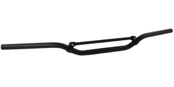 Bike It Shot Peen Black Low Braced Bar