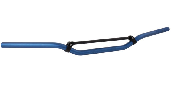 Bike It Shot Peen Blue Low Braced Bar