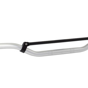 Bike It Shot Peen Silver Low Braced Bar