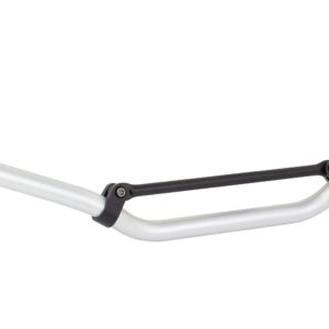 Bike It Shot Peen Silver Medium Braced Bar