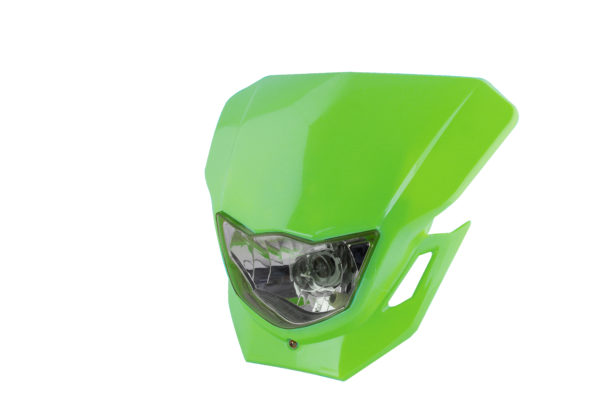 Universal Dart Headlight Green 12V 35/35W