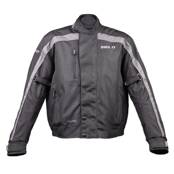 Bike It 'Herm' Motorcycle Waterproof Bomber Jacket - Large - Image 12