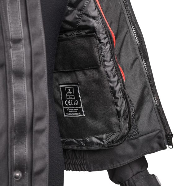 Bike It 'Herm' Motorcycle Waterproof Bomber Jacket - Large - Image 11