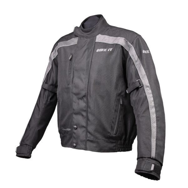 Bike It 'Herm' Motorcycle Waterproof Bomber Jacket - Large - Image 15