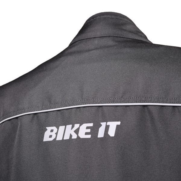 Bike It 'Herm' Motorcycle Waterproof Bomber Jacket - Large - Image 7