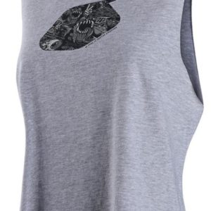 Troy Lee Designs Womens History Tank – Athletic Heather – Small
