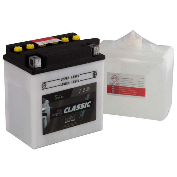 intAct CB10L-B2 Classic Bike-Power Battery With Acid Pack