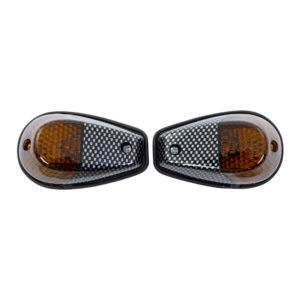 Bike It Original Fairing Indicators With Carbon Body And Smoked Lens