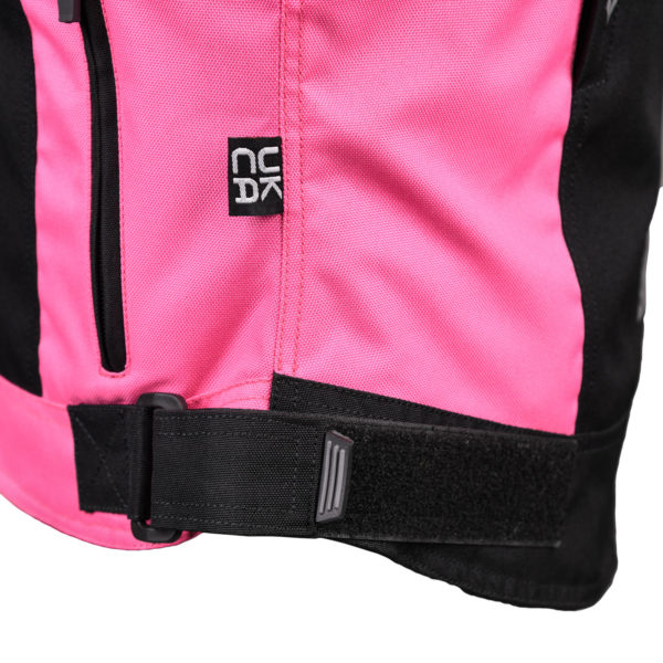 Bike It 'Insignia' Ladies Motorcycle Jacket (Pink) - Size 12 LARGE - Image 8