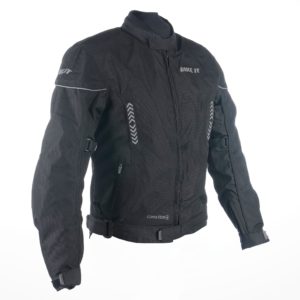 Bike It ‘Insignia’ Ladies Motorcycle Jacket (Black) – LARGE