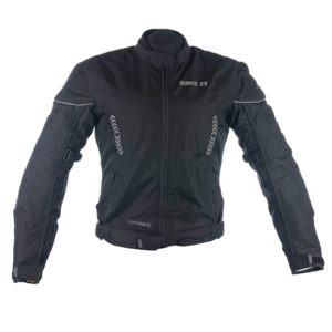 Bike It ‘Insignia’ Ladies Motorcycle Jacket (Black) – LARGE