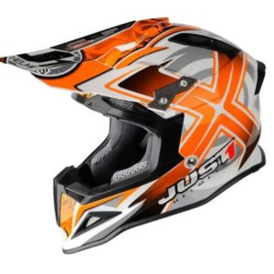 Just 1 J12 Carbon MX Helmet Mister X Orange XS