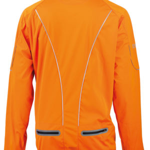 Eigo Mistral Windproof Cycling Jacket Vivid Orange – S