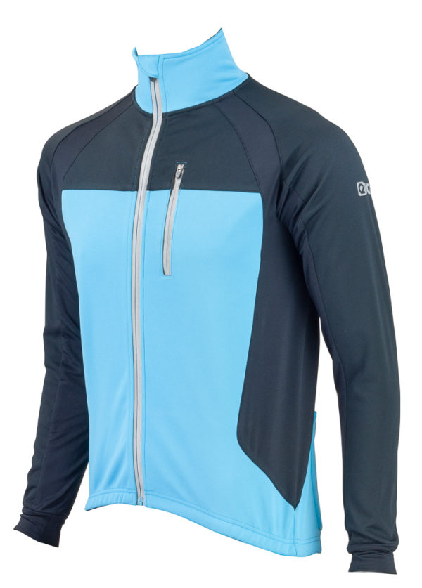 Eigo Levanter Mens Windproof Cycling Jacket Sky Blue / Black - S
