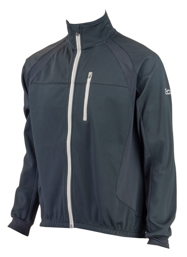 Eigo Levanter Mens Windproof Cycling Jacket Black - S