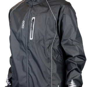Eigo Delta Waterproof Cycling Jacket Black – XS