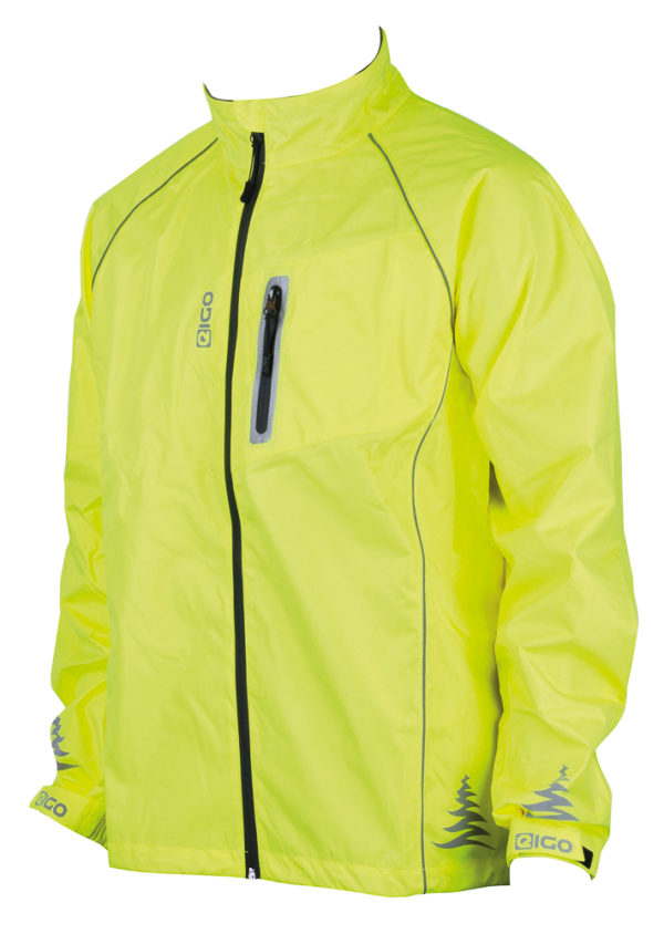 Eigo Delta Waterproof Cycling Jacket Fluo Yellow - XS