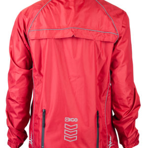 Eigo Delta Waterproof Cycling Jacket Poppy Red – XS