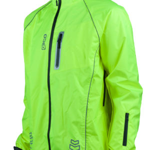 Eigo Delta-2 Waterproof Cycling Jacket Fluoro Yellow – XS